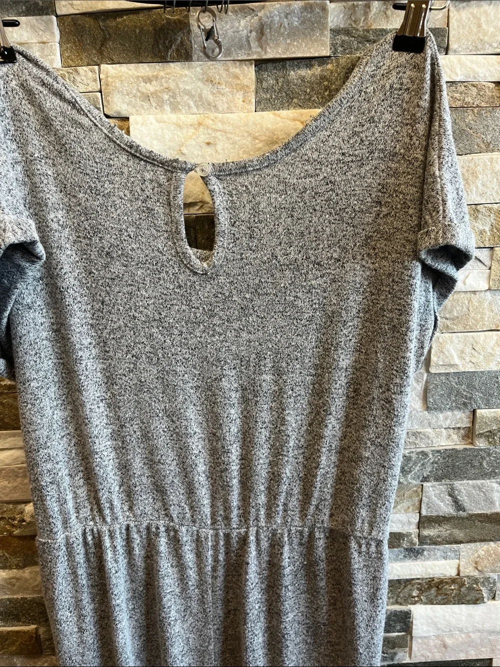 Arizona Jean Company Kids Gray One-Piece Romper